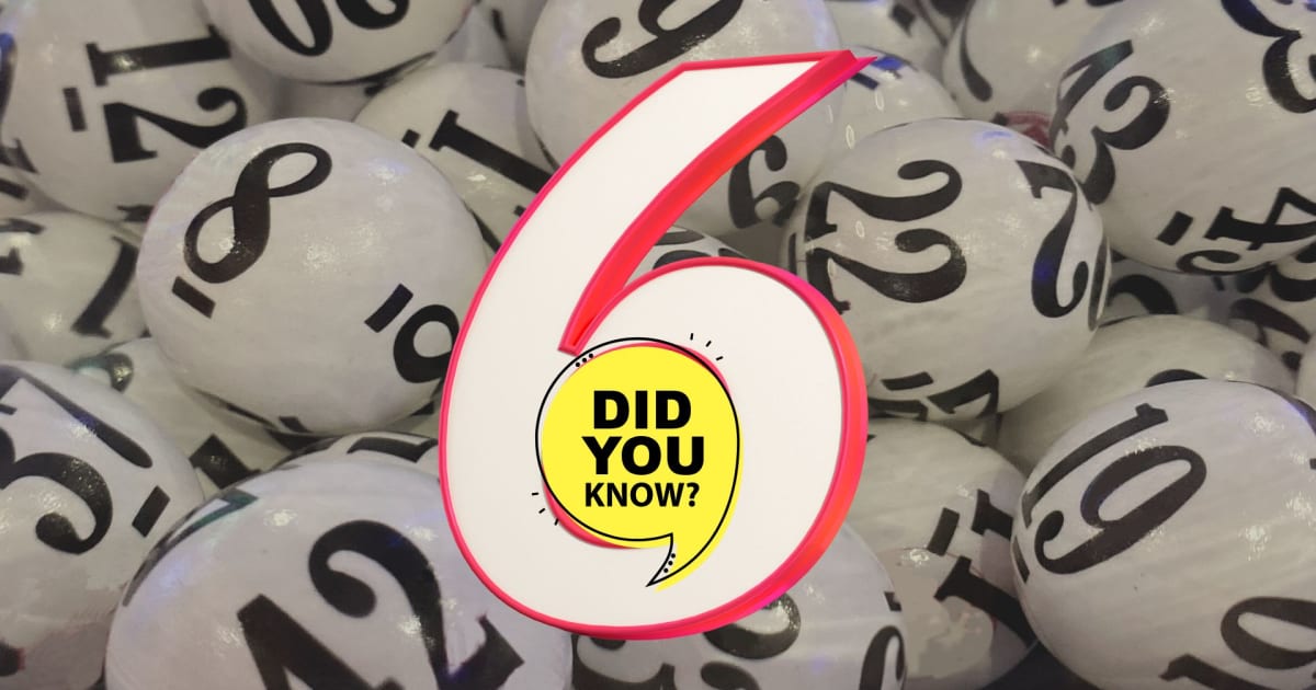 6 intressanta fakta om lotterier
