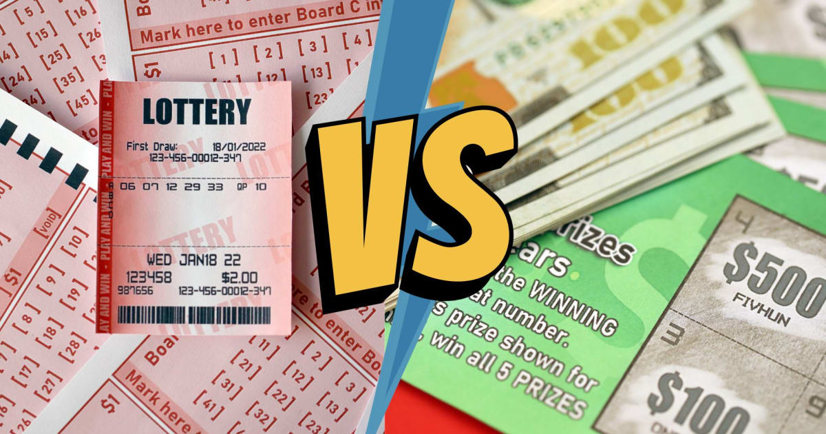 Skraplotter eller lotteri: Vad Ã¤r bÃ¤ttre insats