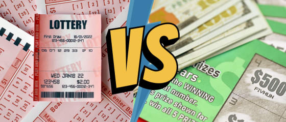 Skraplotter eller lotteri: Vad är bättre insats