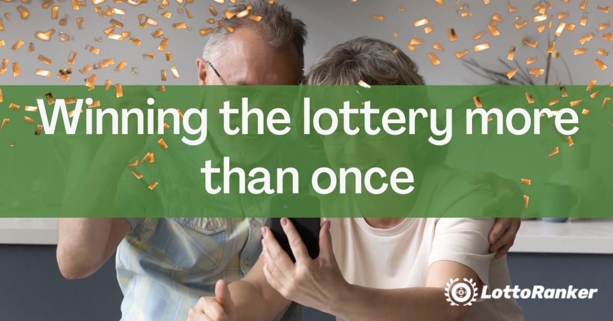 Vinner på lotteriet mer än en gång